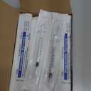 50 Pcs 1ml Syringes with Caps Oral Dispenser Individually Sterile Warpped for Medicine Dropper, Colostrum Collect Feeding Pets, Liquid