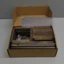 6 Pcs Wooden Wedding Lantern Centerpiece, Candle Holder for Table Fireplace (No Candles & Flowers), Rustic Farmhouse Decor for Home Christmas Wedding Party (6 PCS)