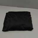 Table Covers for 6 Foot Tables, Black Washable and Wrinkle Resistant Stretch Tablecloths Rectangle 6ft for Events, Wedding, Banquets, Parties (72" x 30" (Rectangular))