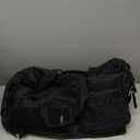 LHI 50L Tactical Duffle Bag for Men, 3-in-1 Gym Duffle and Backpack, Shoe Compartment, Laptop Sleeve and MOLLE, Carry-On Travel Weekender and Overnight Bag  Black