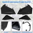Lower Door Panels for RZR 900 50 inch 15-20, 50" Plastic Lower Door Insert Panels with Built-in Metal Frame for Polaris RZR 900/FOX/EPS/EPX XC 2015-2020, Replace #2880207 (2 Doors)
