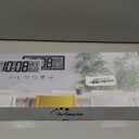 WallarGe 14.5'' Large Digital Wall Clock Battery Operated with Jumbo Numbers, Temperature and Date - Easy to Read and Set, Auto DST