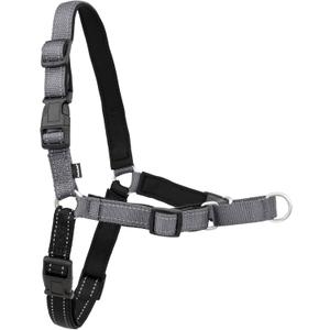 PetSafe Easy Walk Deluxe Dog Harness, No Pull Dog Harness Perfect for Leash & Harness Training Stops Pets from Pulling and Choking on Walks Small, Steel