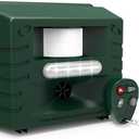 ASPECTEK Ultrasonic Outdoor Animal Pest Repellent, Yard Sentinel RC Pest Repeller Pest Control includes Motion Detector, 4 Key Remote - Rodents, Cats, Rats, Mouse, Mice, Deer, Frequency: 15-18 kHz