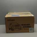 Nilight Headlight Assembly for 2005 2006 2007 2008 2009 2010 2011 Toyota Tacoma Replacement Headlamp Black Housing Amber Reflector