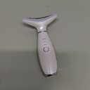 7 Color Galvanic Machines - Red Light Therapy for Face and Neck, Face Massager Tool for Wrinkles, Double Chin, Vibrating Facial Massager with Thermals, White