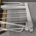 Carlson 29.536.5 Extra Wide Dog Gate with Small Pet Door, Walk-Through Pressure Mounted Metal Indoor Pet Safety Gate, Tested and Trusted by Pet Parents, American Designed, American Owned