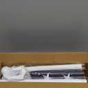 NELXINJO 5FT Flag Pole with Bracket and 3x5 Embroidered US Flag,Professional Stainless Steel No Tangle Spinning Pole and Flag Pole Kit with Bracket for Residential or Commercial