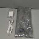 USB Heating Pad, 5V 3A Fast Heating with 3 Heat Settings & Auto Off, Travel Heating Pad for Neck, Shoulder, Back,Knee & Period Cramps. 12"x16" Fleece Heated Pad with USB-A to USB-C Cable, Grey