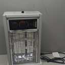 Shinic Radiant Heaters for Indoor Use Large Room, 1500W/750W Fast Heating Electric Heater with Thermostat, with Handle, ETL Listed, for Living Room Garage, Workshop, Warehouse - Grey