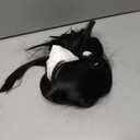 SUKRI Short Black Straight Wig with Bangs Black Wigs for Women Bob Shoulder Length Wigs Heat Resistant Fiber Synthetic Hair Wigs Hair Replacement Natural Looking(12INCH)