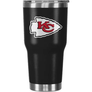 FOCO NFL unisex NFL Team Logo 30oz Insulated Stainless Steel Travel Mug Tumbler (1 Count (Pack of 1)
