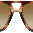 livho Trendy Polarized Square Aviator Sunglasses Women Men Square Eyewear Frame, Retro Sun Glasses for Women Men 2025 Shades