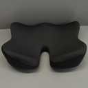 Office Seat Cushion Car Seat Cushion Ergonomic Seat Cushions Sciatica Cushion, Protects The Buttocks and Coccyx,Relieves Pressure in Different Areas (Dark Gray)