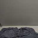 FUANGUI Bar Stool Covers Set of 2, Stretch Bar Stool Chair Cover Slipcovers, Knitted Jacquard Counter Stool Bar Chair Covers for Kitchen Pub Dining Room (Knitted Grey)