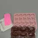 3 Pcs Football Silicone Mold Football Chocolate Candy Cake Pop Mold with Sticks Treat Bag Chocolate, Candy, Cake Pan for Home Party Baking