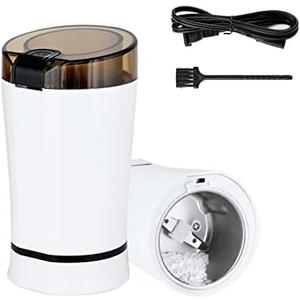 Multifunctional Electric Pill Crusher Grinder-Fine Powder Electronic Pulverizer for Small and Large Medication and Vitamin Tablets-Use for Feeding Tube, Kids,Elderlyor Pets (White 2)