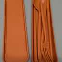 Reusable Travel Utensils with Case, 4 Sets Wheat Straw Portable Cutlery Set Chopsticks Knives Fork and Spoon for Lunch Box Accessories, Camping Flatware Sets for Daily Use or Outdoor