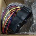 EAU63923602 Refrigerator Condenser Fan Motor Compatible with LG Fridge Refrigerator Cooling Fan Motor Assembly Replaces ODM-001F-4B DC 12V 1A for Fridge Radiator Freezer Freezing Fans