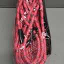 Plutus Pet Long Rope Dog Leash With Comfortable Padded Handle - Reflective Nylon Heavy Duty 15FT 20FT 30FT Training for Small Medium Large Dogs (20FT, Pink)