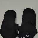 OMGear Water Socks Sand Proof Booties Quick Dry Swim Dive Socks for Sand Soccer Beach Volleyball (Medium, Black02)