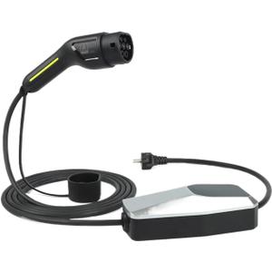 Type 2 Type 1 EV Charger 3.5KW 7KW 11KW 22kw 16A/32A EVSE Charging Cable Mode 2 For Electric Car Vehicle(Type2 16A 1 phase)