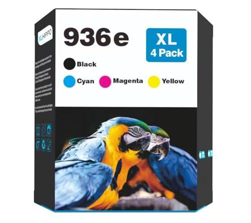 936XL 936e 9125e Ink Cartridges Replacement for HP 936e 936 Ink Cartridges for HP Printers OfficeJet Pro 9120e 9125 e 9130e 9135e 9720e 9730e, for Office Jet Pro 9120 9130 9120e Series Ink Cartridges