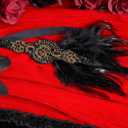 2 x Spooktacular Creations 1920s Women Accessories Set, Flapper Costumes with Vintage Earrings 1920s Headband Faux Pearl Necklace Flapper Gloves for Halloween Costume Dress up Party