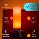 LIFX T10 LED Smart Light Bulbs E26, Color Changing Smart Tube Light, Tunable White, 52-Zone Multi-Color, Flame, Dimmable, Matter Compatible, Works with Apple HomeKit, Alexa & Google Home