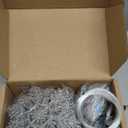 Large Snowflakes Ornament AORZIT 12 Inch Oversized Christmas Ornaments Glitter Giant Hanging Snowflakes Decor for Christmas Tree Winter Indoor Outdoor Xmas New Year Party 4Pcs, Silver