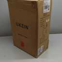 UKEIN Luggage Sets 3 Piece, Carry On Luggage 20In With Spinner Wheels,PC Hardside Suitcase Set with TSA Lock,Durable Carry On Suitcase With Travel Backpack for Men (Black, 3 piece set (20inch))