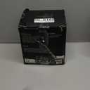 FLAME&SHADE Portable Electric Fireplace Heater for Indoor Use, Fire Place Heaters with 3D LED Flame Overheat & Tilt Protection, Space Heater Small Fireplace for Home Office Christmas Decoration, Black (8.9"(W) x 11.2"(H) black)