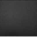 Nekmit Leather Desk Blotter Pad 36 x 20 Inches, Flat, Non-Slip, Waterproof, Black