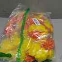 Marigold Garlands for Decorations Pack of 5 - Artificial Marigold Flowers for Decorations -Indian Decor for Pooja, Indian Flower Garland (Yellow Orange Combination | 4 to 4.5 Ft) Hashcart