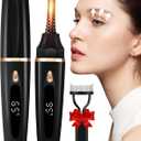 Heated Eyelash Curlers - Eye Lash Curler Heat with Eyelash Comb