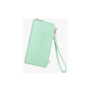 nuoku Wallet for Women Credit Card Holder Cell Phone Purse Sofa PU Leather Wallet with RFID Blocking Clutch Wristlet