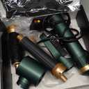 5 in 1 Blow Dryer Brush, Upgrade Hair Dryer Brush Set Negative Ion Air Styler Curling Wrap Air Curler, Hot Air Brush Curling Iron Hair Styling Tools As A Gift for Straight/ Curl/ Dry/ Smooth