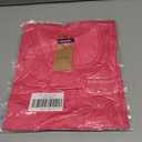 Women's Workout Tank Tops Racerback Quick Dry Sleeveless Shirt for Yoga Running Gym Loose Fit Athletic Tanks (Pink, M)