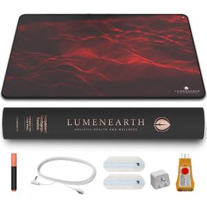 Grounding Mat Bundle – 60×90 cm Conductive PU Leather Earthing Mat with Non-Slip Silicone Bottom, Grounding Patches, Outlet Tester & 4–5m Cord - Grounding Pad for Sleep, Bed, Work, & Foot