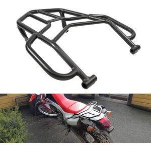 COPART Motorcycle Rear Luggage Rack with Hand Grip Rail Bar for Honda CRF250L CRF250M CRF250 Rally 2012-2019 (Black) COPART Motorcycle Rear Luggage Rack with Hand Grip Rail Bar for Honda CRF250L CRF250M CRF250 Rally 2012-2019 (Black)