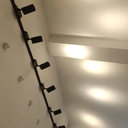 40 Inches H Track with Mounting Hardware, 120V Single Circuit, Black Track Rail Replacement Interior Surface Mounted for Ceiling Wall Pendant Lights Track Spotlights 1PC Customizable