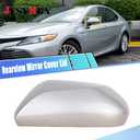 For Toyota Camry V70 8th 2018-2021 Rearview Mirror Cover Lid Car Wing Door Side Cap Shell Left Silver