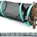 Kitty City Outdoor Catio Furniture and Play Kits for Cats, 10' Tunnel/Medium