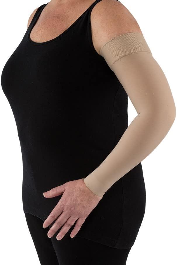 JOBST Bella Lite Women's 20-30 mmHg Arm Sleeve with 2" Silicone Top Band Size: Medium