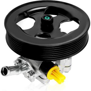 21-5366 Power Steering Pump with Pulley, Fit for 2004-2010 IN-FINITI QX56, 2008-2010 Nissan Pathfinder, 2004-2010 TITAN, 2005-2009 Armada, 2004 Pathfinder Armada, Replacement for 21-5366