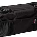 Britax Stroller Organizer with Insulated Cup Holders | Large Center Compartment with Magnetic Closure + 3 Outer Pockets + Folds with Stroller, No Removal Needed Black