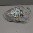 Mosaic Hot Air Balloon Solar Lantern with Flickering Flame, Blue Mosaic Hanging Solar Lantern Lights Outdoor Waterproof for Garden Patio Gifts for Women Mom Grandma