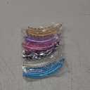 RC ROCHE ORNAMENT 6 Pcs Womens Premium Hair Plastic Banana Classic Clincher Strong Hold Ponytail Maker Girls Ladies Beauty Accessory Clasp Clip, Medium Transparent Multicolor
(1 Count (Pack of 6))