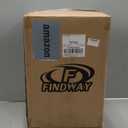 Findway Golf Travel Bags for Airlines with Wheels and ABS Hard Case Top, Protect Your Clubs, Waterproof 1680D Oxford Fabric and Oversize Tank Wheels, Lightweight and Easy to Maneuver (Black)