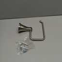 Delta Faucet Becker (1-Pack) Toilet Paper Holder, SpotShield Brushed Nickel, Wall Mounted Euro Hook Design BCK50-DN